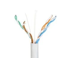 Q Lantec Tinklo kabelis - A-LAN KIU6PVC305Q Cat6 U/UTP 305 m Pilkas