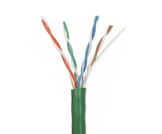 Alantec KIU5LINKA100GN tinklo kabelis 100 m Cat5e U/UTP (UTP) Žalias