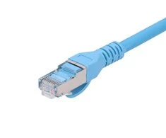 Extralink Kat.6A S/FTP 1m | LAN Patchcord | Varinė vytos poros, 10Gbps