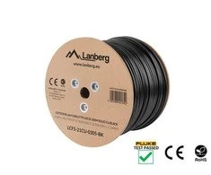 Tinklo Kabelis - Lanberg LCF5-21CU 305m Cat5e F/UTP Juodas