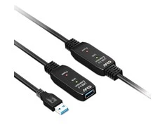 Goobay CLUB 3D CAC-1406 USB 3.2 Gen1 aktyvaus kartotuvo kabelis 15m M/F 28AWG