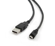 Gembird Cablexpert | CCP-USB2-AM5P-6 USB 2.0 A tipo kištukas MINI 5PM 6ft kabelis