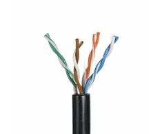 Tinklo Kabelis - Q-LANTEC KIU5OUTS305Q Cat5e 305 m Juodas
