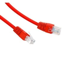 GEMBIRD PP12-3M/R Gembird patchcord RJ45, cat.5e, UTP, 3m, raudona
