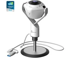 j5create J5Sukurkite 360 AI MAITINAMĄ INTERNETO KAMERĄ SU / GARSIAKARIABU