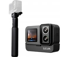 SJCAM SJ20 sports camera + auto-charge holder Juodas