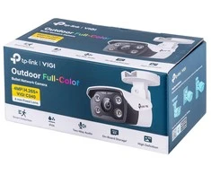 TP-LINK | VIGI 4MP lauko visų spalvų tinklo kamera | VIGI C340 | Kulka | 4 MP | 4 mm | IP66 | H.265+/H.265/H.264+/H.264 | MicroSD