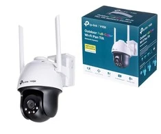 TP-LINK | VIGI 4MP lauko visų spalvų Wi-Fi Pan Tilt tinklo kamera | VIGI C540-W | Kupolas | 4 MP | 4 mm | IP66 | H.265+/H.265/H.264+/H.264 | MicroSD