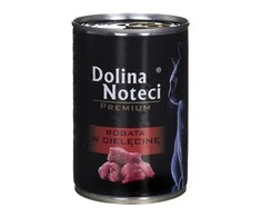 Dolina Noteci Premium turtingas veršiena - šlapias kačių maistas - 400g