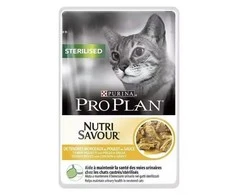 Purina Nestle Purina Pro Plan STERILISED Cat GiG vištiena 85g sterilizuotų kačių konservuotas pašaras su vištiena