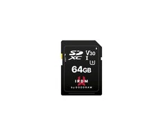 Atminties kortelė GOODRAM 64GB MIKRO KORTELĖ UHS I U3 A2 + ADAPTERIS