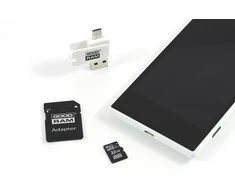 Oem 32GB 100 MB/s Micro SD atminties kortelė Goodram M1A4 - OTG adapteris