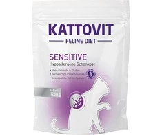 Kattovit Sensitive 1.25kg sausas maistas katėms Adult paukštiena, lašiša