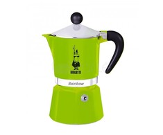 Moka puodas BIALETTI Rainbow Espresso Aparatas (Netaikomas, žalias spalva)
