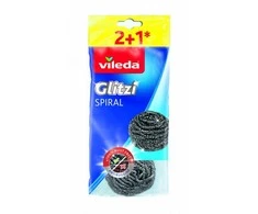 Metalinis šveistukas Vileda Inox Plienas 2+1vnt
