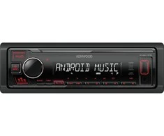 Kenwood, KMM-105RY USB MP3/WMA automagnetola su AUX įėjimu