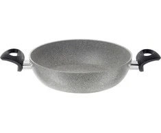 BALLARINI Ferrara gili keptuvė su 2 rankenomis 28 cm granitinė FERG3K0.28D