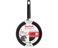 Keptuvė - Tefal Simplicity 24cm Nelipni Aliuminio Juodas