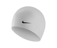 Balta Nike Os Solid plaukimo kepuraitė 93060-100
