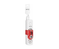 HSK DATA Kerg M02379 3 Įžeminti lizdai - 10m maitinimo juosta su 3x1 5mm2 kabeliu 16A