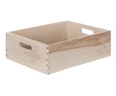 Sandėliavimo konteineris su rankenomis, buko mediena, Kesper