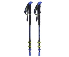 VIKING CARBO LITE TREKKING POLES Juodas/LIME