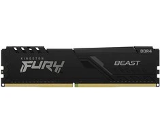 RAM „Kingston Fury Beast“ 8 GB, DDR4, 3600 MHz, kompiuteris / serveris, registracijos Nr., ECC Nr.