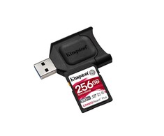 Atminties kortelė Karta Kingston Canvas React Plus SDXC 256 GB 10 klasės UHS-II/U3 V90 (MLPR2/256GB)