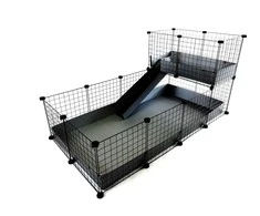 C&amp;C Modular cage 4x2 + Loft 2x1+ pilkas ramp