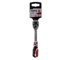 YATO terkšlė 1/4" WYGIĘTA 72 - ZĘBY 0730