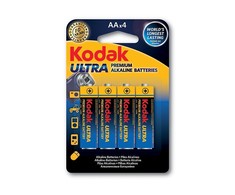 KODAK Ultra Premium LR6 (AA) 4 pak. Elementai