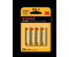KODAK Ultra Premium LR6 (AA) 4 pak. Elementai