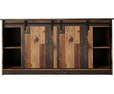 Cama Meble Baldas - Komoda GRANERO 160x80x35 Iš Natūralios Medienos 2 Durys
