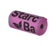 Starch Bag StarchBag StarchBag Biologiškai skaidžios maišeliai ant šunų kakučių 15 vienetų