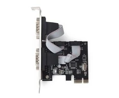 GEMBIRD SPC-22 PCI Express kortelė 2x serijinė žemo profilio