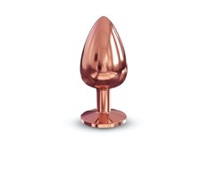 Marc Dorcel Dekoratyvinis analinis kištukas metalinis Dorcel deimantinis kištukas 9cm