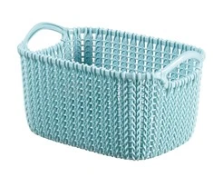 Koszyk CURVER Knit 226395 (3l; spalva szarobłękitny)