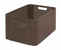 Daiktadėžė CURVER, 30 l, ruda, 43,6×32,6×23 cm