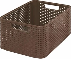 Daiktadėžė CURVER, ruda, 38,6×28,7×17 cm