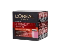 L'Oréal Paris Revitalift lazerinis X3 Anti-Age Day Kreminis SPF 20, 50 ml