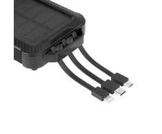 Power Bank Kruger &amp; Matz 10000 mAh Li-pol saulės baterija