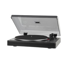 Kruger &amp; Matz Plokštelių grotuvas - Krüger&amp;Matz TT-501 diržo pavara 33/45 RPM Juodas