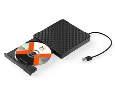 Išorinis DVD Įrenginys - KRUX Nešiojamas Juodas