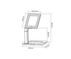 Maclean MC-644 Desk 9.7-10.1 colio Planšetinio kompiuterio stovas