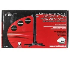 ART RAMP P-102B ART Holder P-102 40-62cm prie projektoriaus juodas 15KG tvirtinimas prie lubinio laikiklio