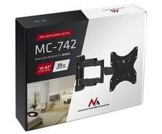 MACLEAN MC-742 universalus sieninis laikiklis 13-42", 25 kg, LED/LCD