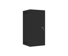 LANBERG Rack spintelė 10 colių sieninis laikiklis 12U 280x310 juodas su metalinėmis durelėmis butas paketas
