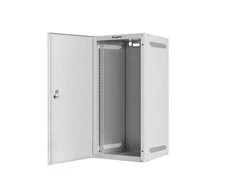 LANBERG Rack spintelė 10 colių sieninis laikiklis 12U 280x310 pilkas su metalinėmis durelėmis buto paketas