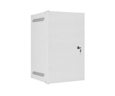 LANBERG Rack spintelė 10 colių sieninis laikiklis 9U 280x310 pilkas su metalinėmis durelėmis buto paketas