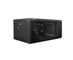 LANBERG WF01-6404-10B sieninis stovas 19 colių išmontuojamas plokščias paketas 4U/600x450mm juodas